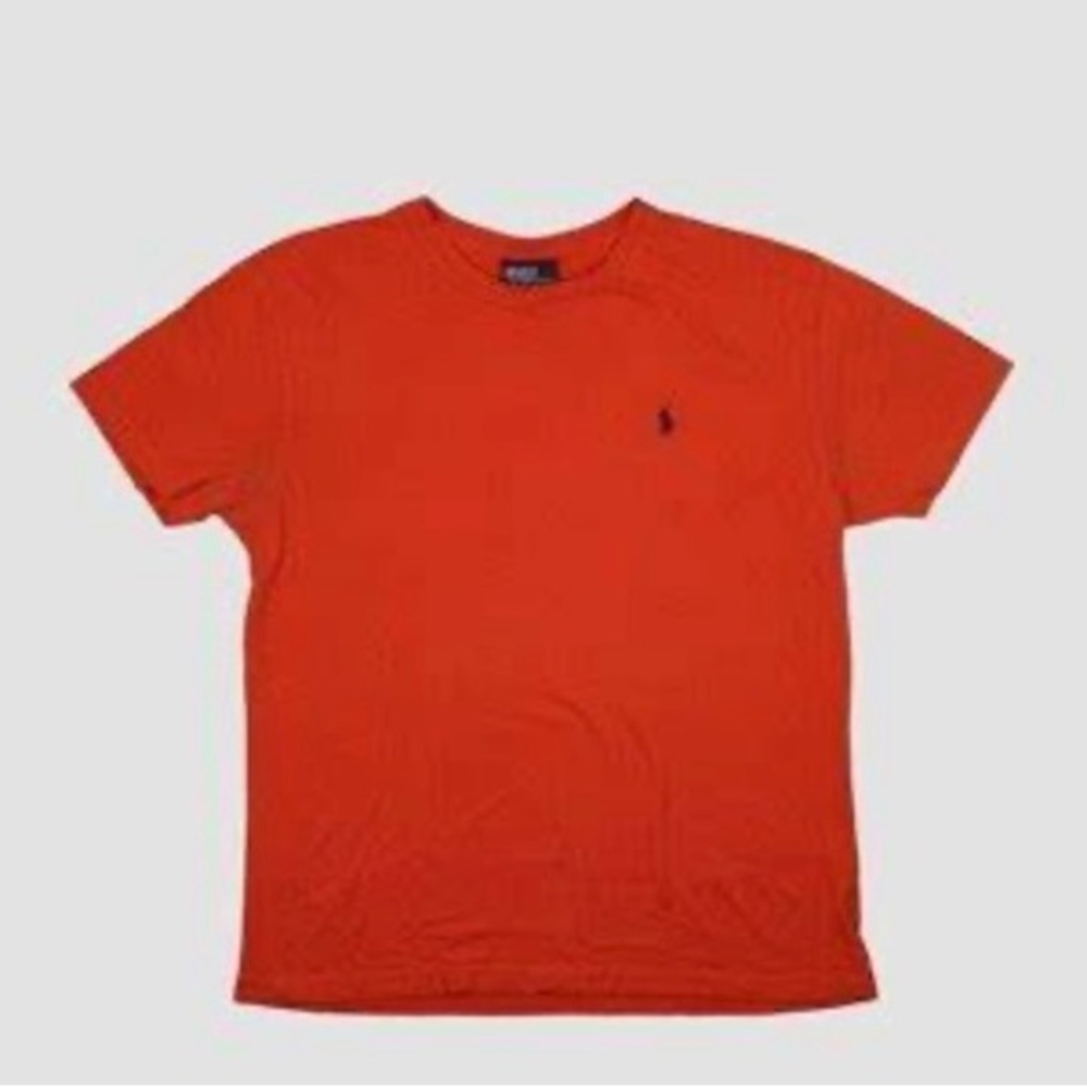 Polo by Ralph Lauren XL Dark‎ Orange 100% Cotton Short Sleeve T-Shirt